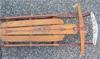 Antique Flexible Flyer sled