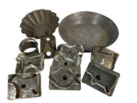 Vtg, Cookie Cutters & Baking Pans