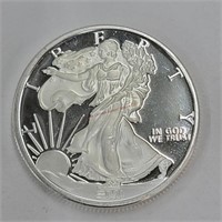 SMI 1 Oz Walking Liberty Silver Round