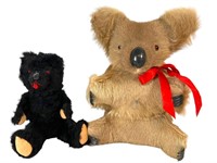 Vintage Musical Koala & Black Bear