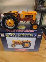 minneapolis moline four star toy tractor w/box