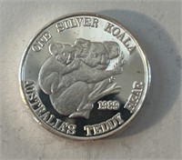 1-Ounce 1989 Australian Coin