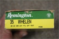 (19) Remington 35 Whelen 200 Grain Core-Lokt Ammo