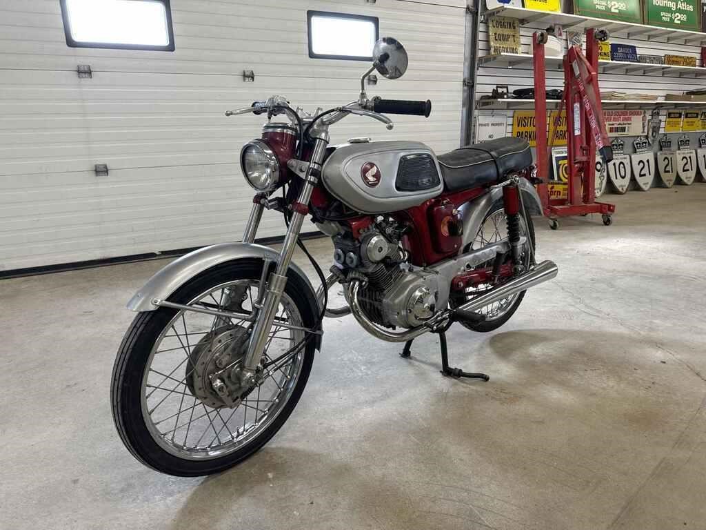 1967 HONDA SS 125A MOTORCYCLE