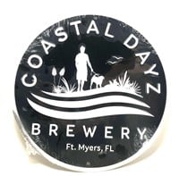 Metal Beer Sign: Coastal Day Craft Brewing