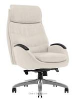 Thomasville Big & Tall Office Chair in Ivory