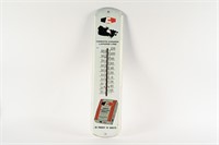 FRENCH PORTLAND CEMENT TIN THERMOMETER