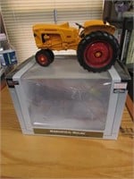 minneapolis moline 445 toy tractor w/box