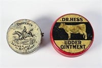 PROPERT'S LEATHER AND SADDLE SOAP TIN & DR. HESS