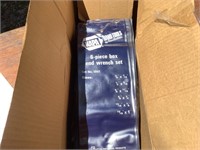 1 BOX OF 6 PIECE WRENCH POUCHES