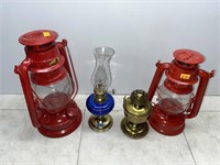 Lanterns * Made in China, Oil lamps