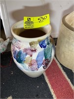 D. K. POTTERY VASE 9.5 IN TALL