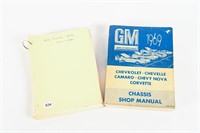 1957-58 GM ALL TRUCK MANUAL & 1969 GM CHASSIS