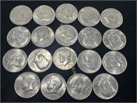 $9.50 Clad 1776-1976 Kennedy Half Dollars