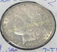 1880-S Silver Morgan Dollar UNC