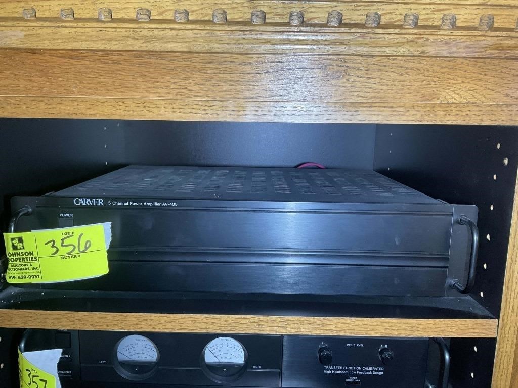 CARVER 5 CHANNEL POWER AMP AV 405