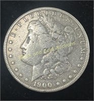 1900-0 Silver Morgan Dollar