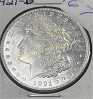 1921-D Silver Morgan Dollar MS