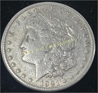 1921-S Silver Morgan Dollar EX