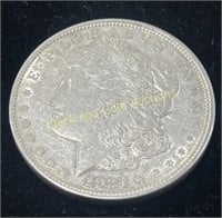 1921-D Silver Morgan Dollar AU