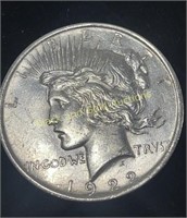 1922 Silver Peace Dollar MS