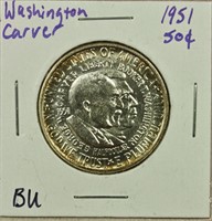 1951 Washington-Carver Commem. Half Dollar BU