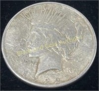 1922-D Silver Peace Dollar VF