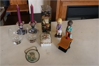 figurines,candleholders & decorations