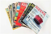 LOT OF 1960'S RUDDER MAGAZINES