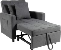 Sofa Bed Chair 3-in-1 Convertible Chair Lounger