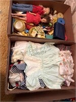Misc dolls, toys, and doll clothes