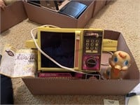 Vintage Easy Bake oven with pans and book
1963