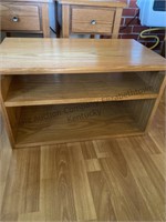 Small bookshelf, table or tv stand . Sold wood