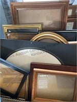 Large amount of picture frames a lot of different