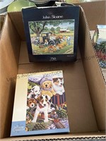 Box of puzzles