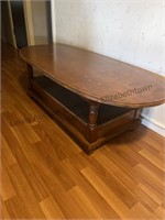 Handmade coffee table 54”L x 17”H x 24”W