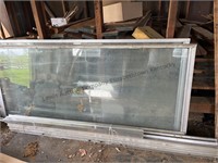 6 ft x 80” patio door with track