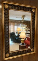 Nice Decorative Mirror Gold Gilded Wood