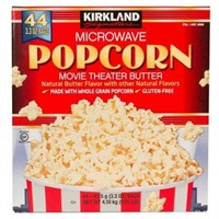 Kirkland Signature Microwave Popcorn  44-count