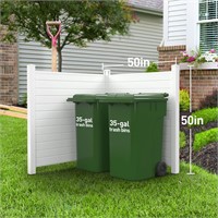 Caprihom 50W X 50H Trash Can & AC Enclosure Kit