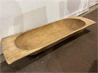 Wood Bread Bowl Decor