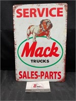 Mack Metal Sign