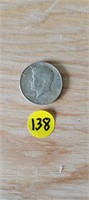 1966 40% Silver Half Dollar