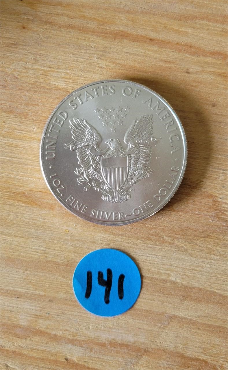 2016 1 ounce silver liberty coin