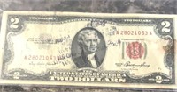 1953 2 dollar bill