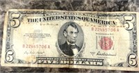 1953 $5 dollar bill