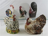 CHICKEN/ROOSTER LOT: