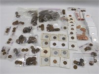 LARGE VARIETY OF LINCOLN WHEAT CENTS: