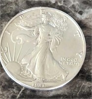 1991 American Eagle 1oz. Coin