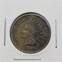 1909 INDIAN HEAD PENNY VF